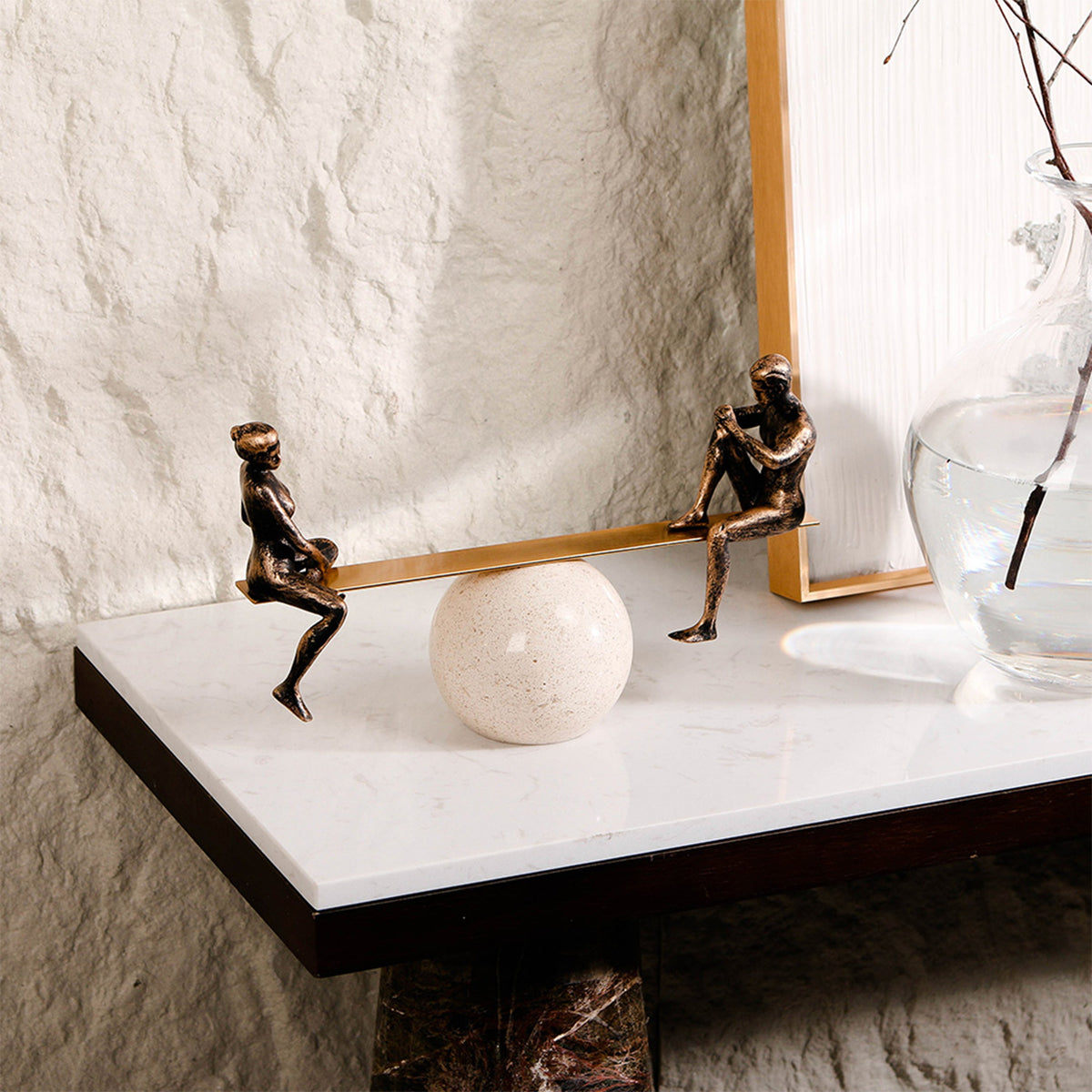 Weight of Silence Home Decor