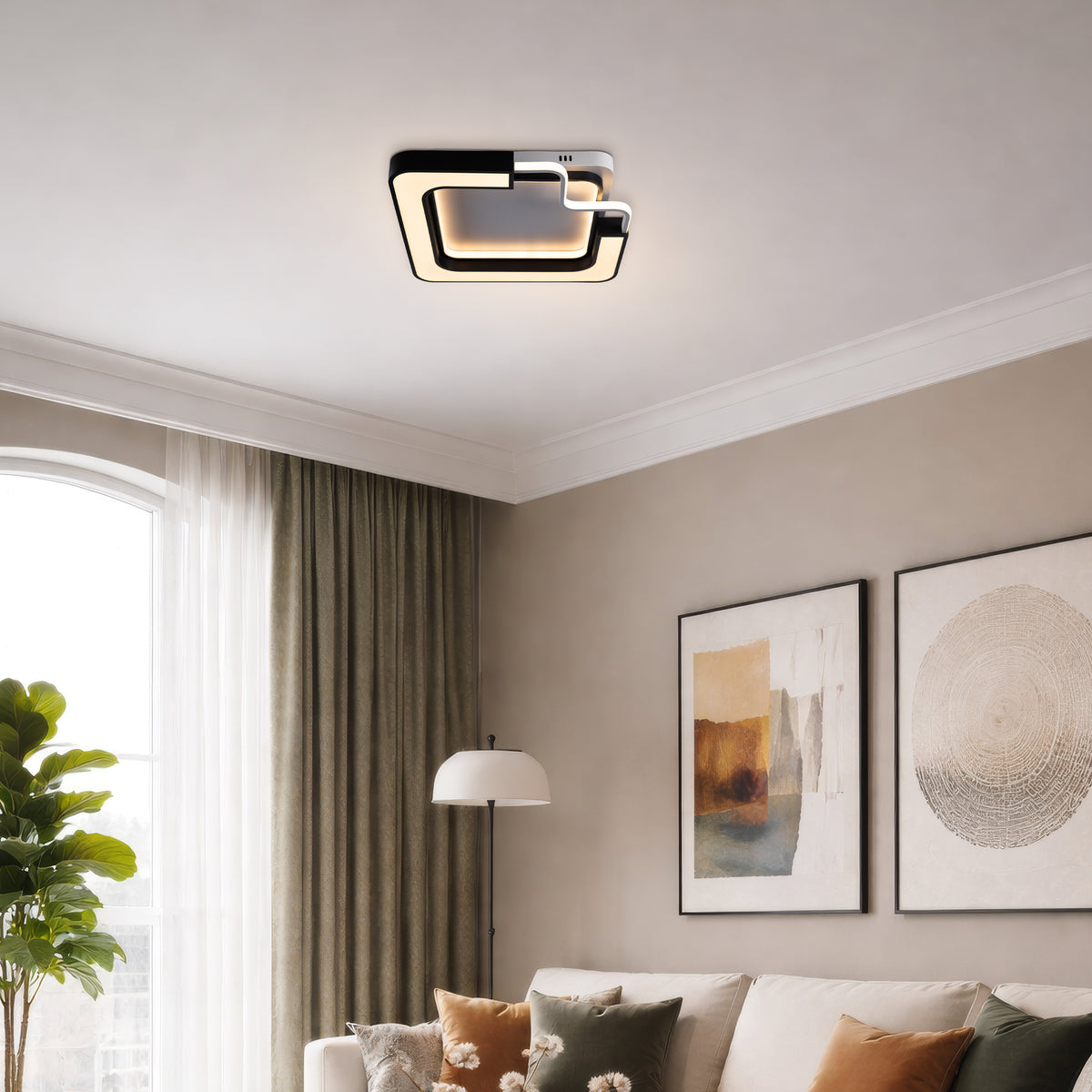 Bifrost Wave ( Dimmable LED ) ceiling light