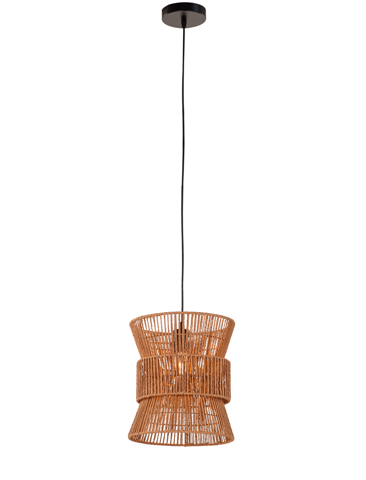 Harbour Haze (Brown) Rattan Pendant Light