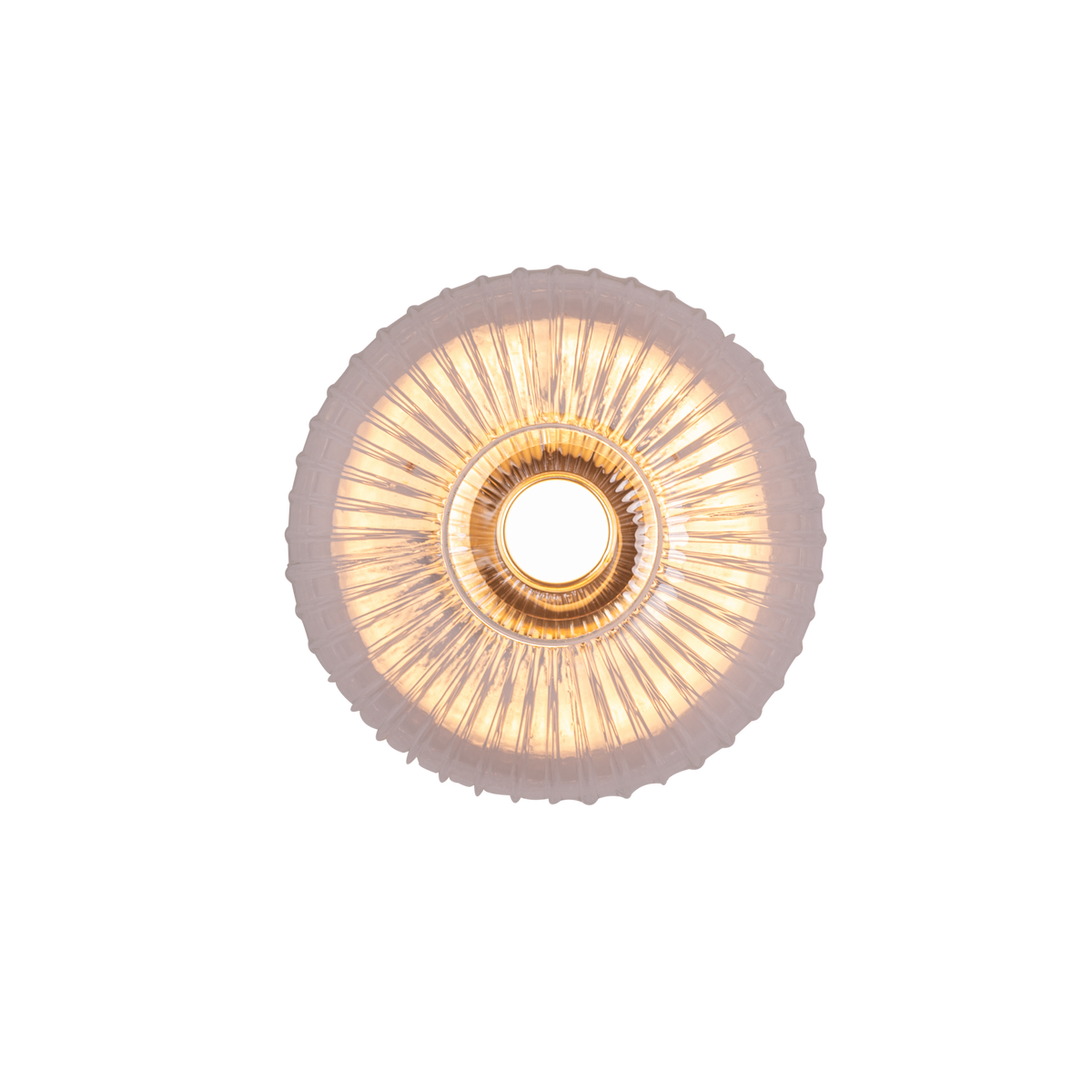 You Are My More (Gold) Large Textured Glass Wall Light