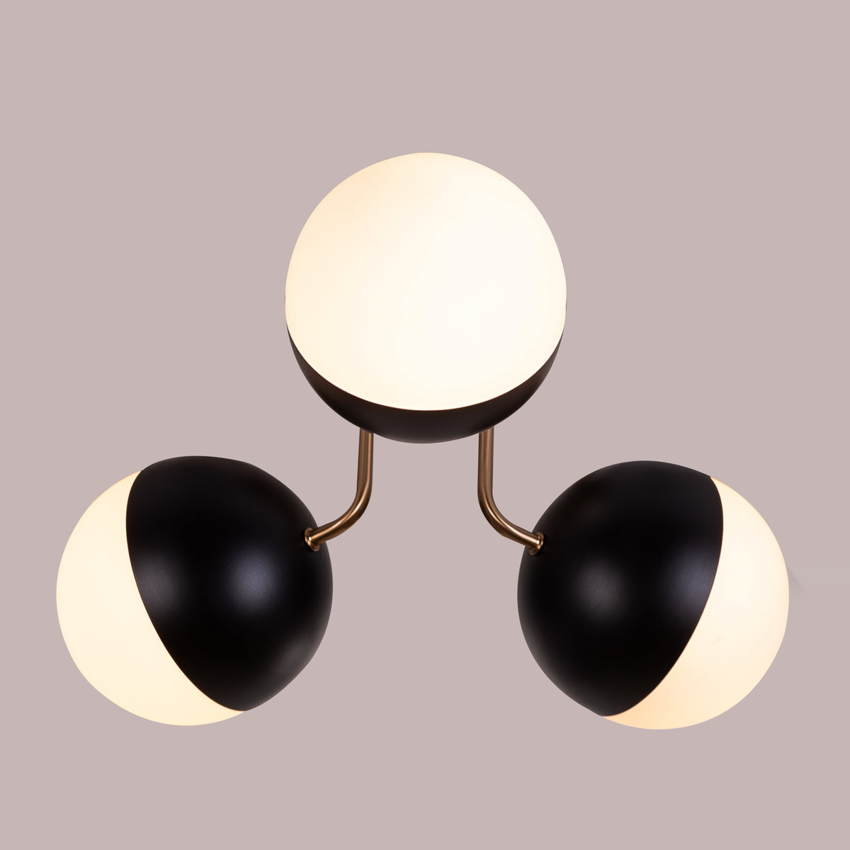 Addiction (Gold, Black) Ceiling Light