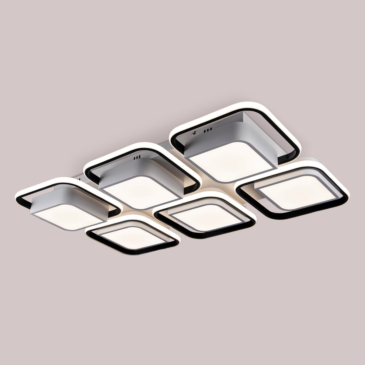 Cubism Six (Dimmable LED) Ceiling Light