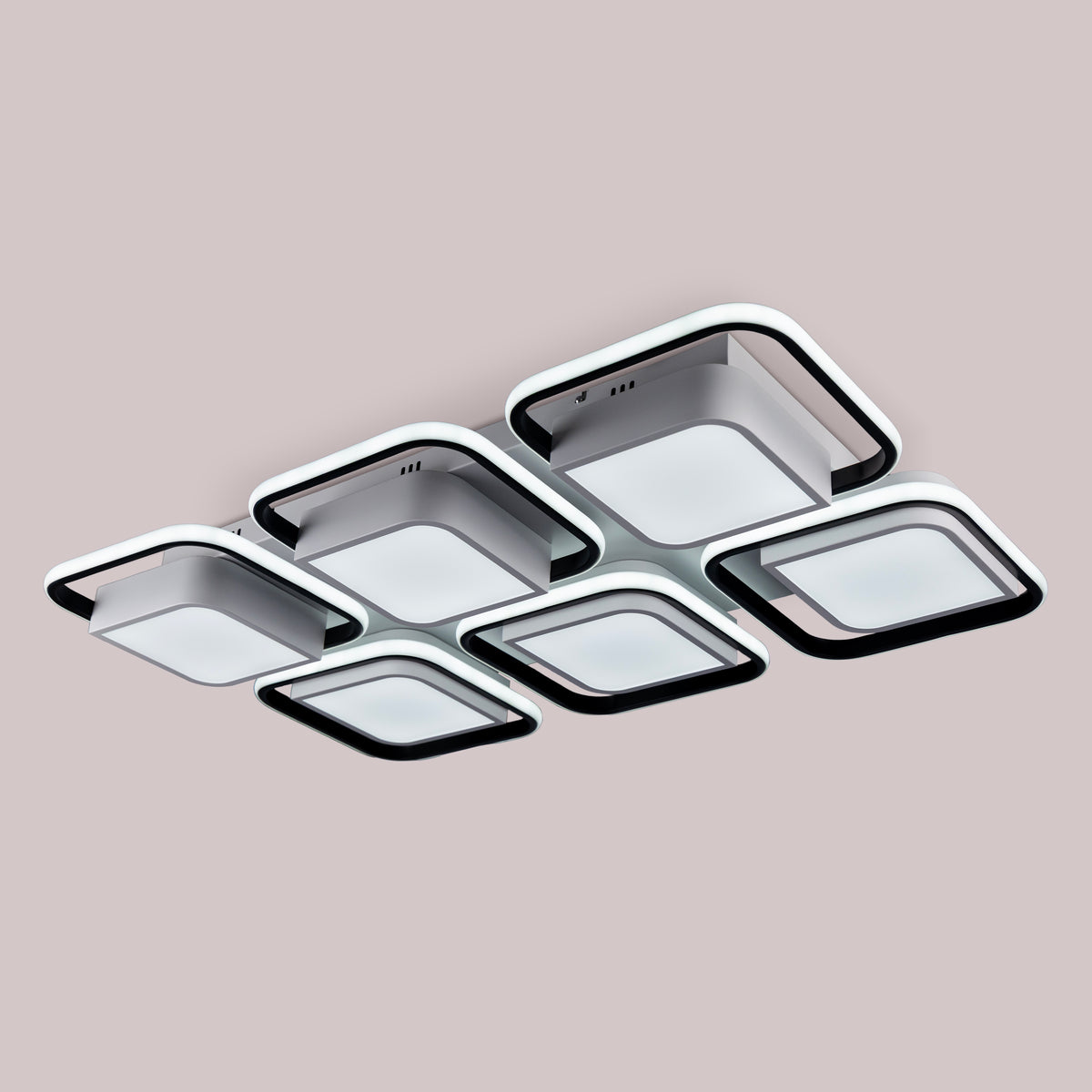 Cubism Six (Dimmable LED) Ceiling Light