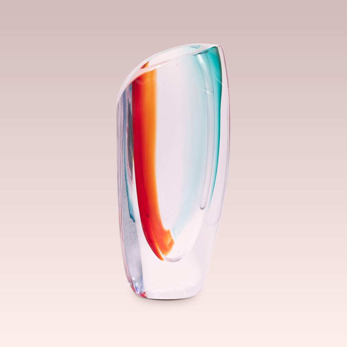 Opaline Verve (Medium) Glass Vase