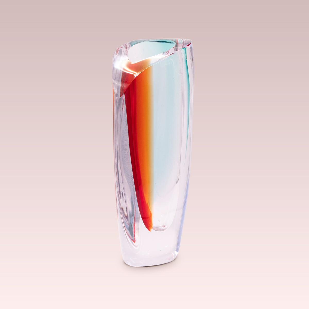 Opaline Verve (Medium) Glass Vase
