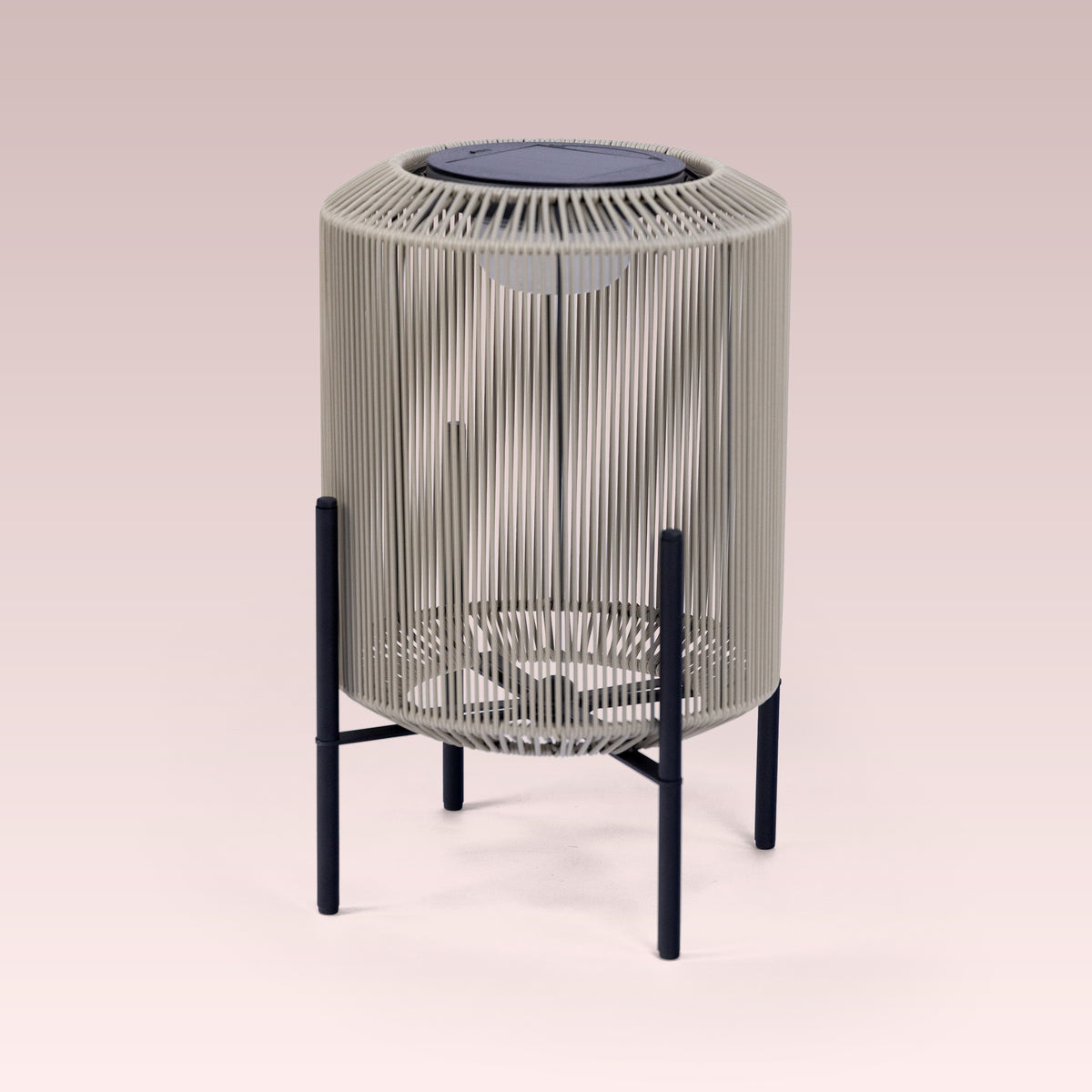 Valerius Gold (Solar Powered-Rechargeable) Outdoor Floor Lamp