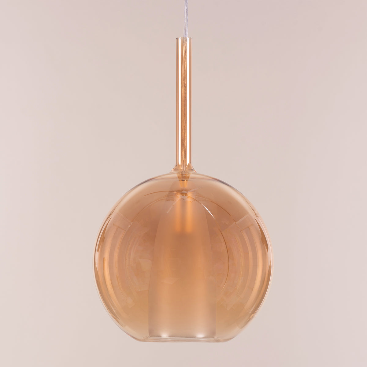 First Sign (Amber) Glass Pendant Light
