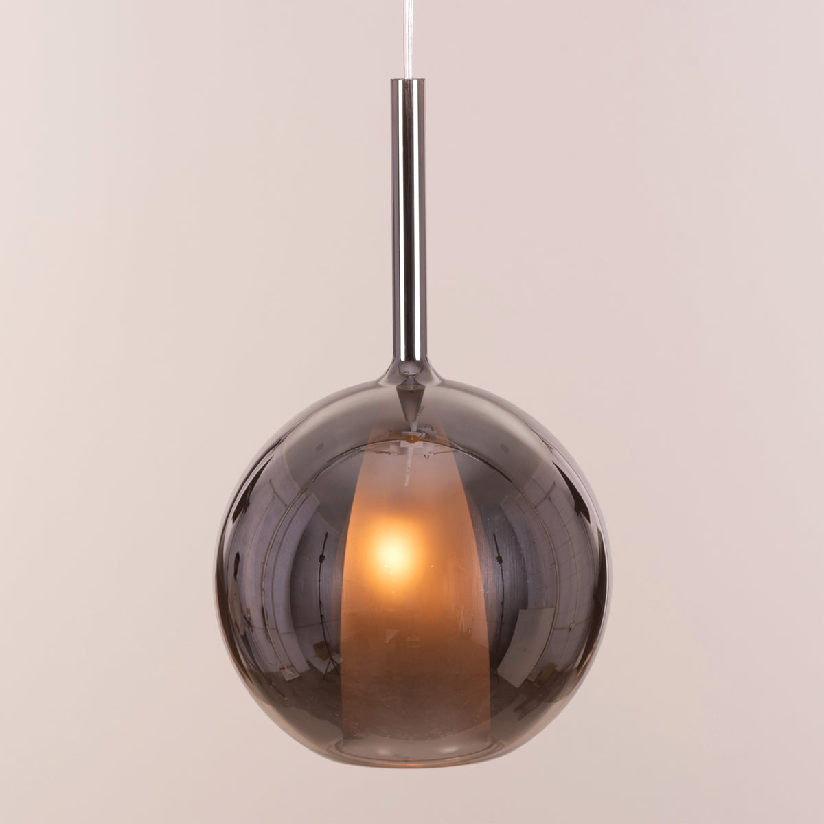First Sign (Smokey Grey) Glass Pendant Light