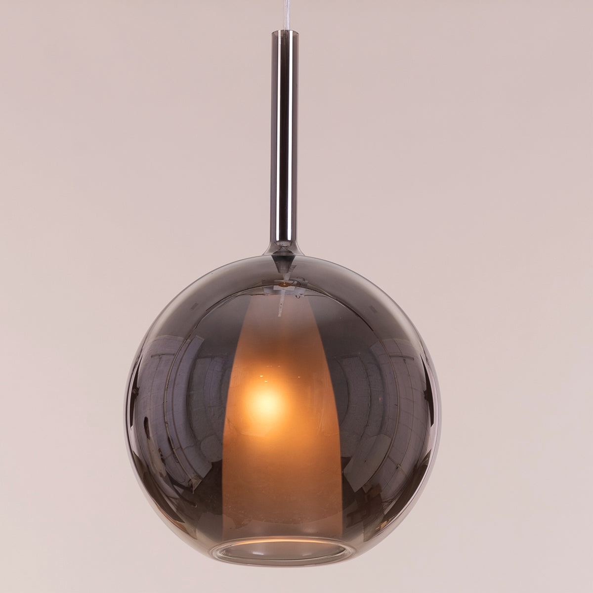First Sign (Smokey Grey) Glass Pendant Light