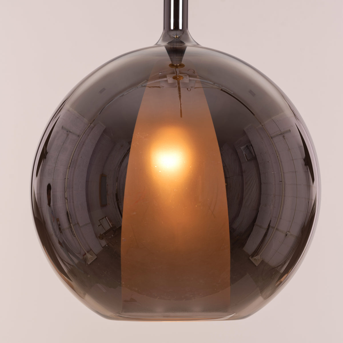 First Sign (Smokey Grey) Glass Pendant Light