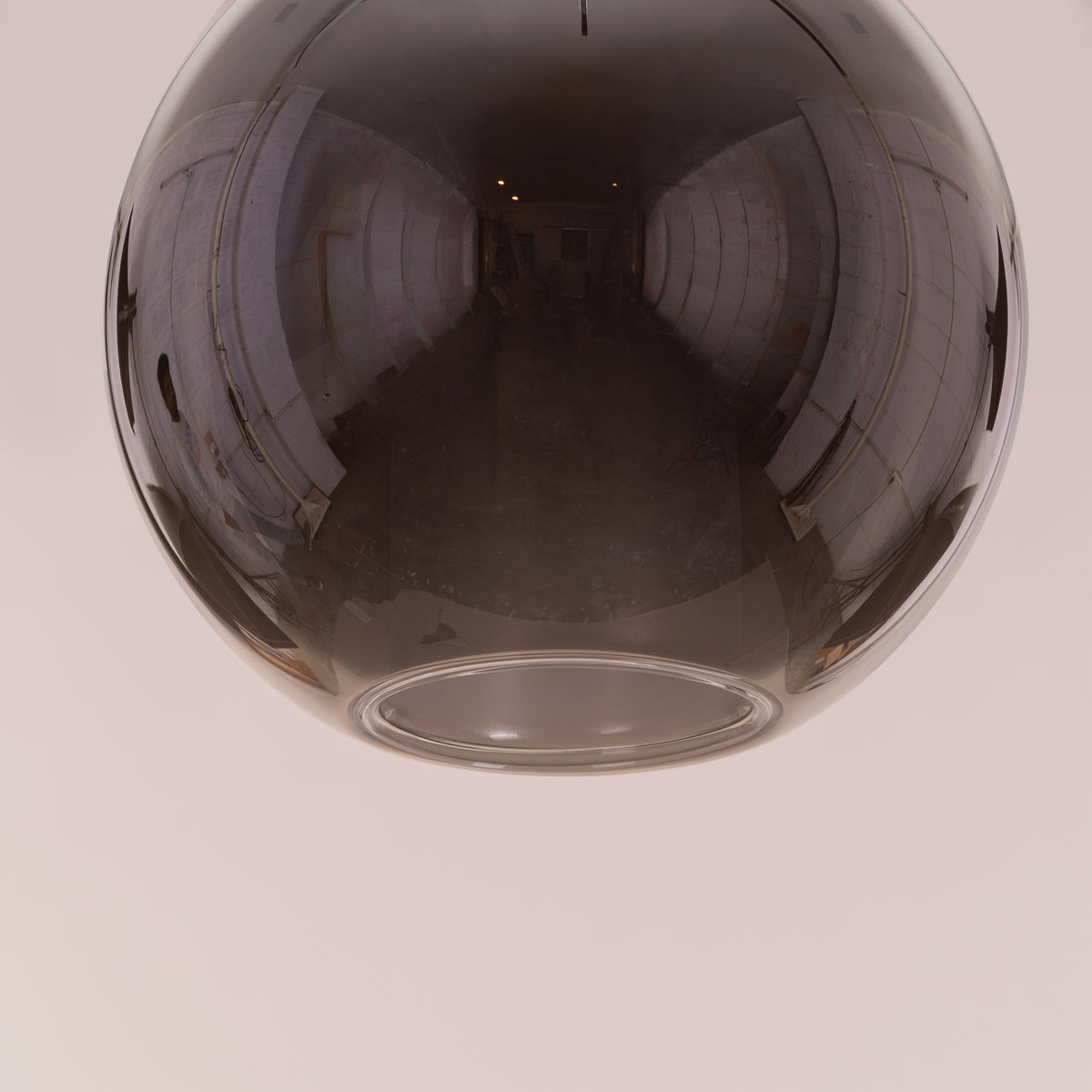 First Sign (Smokey Grey) Glass Pendant Light