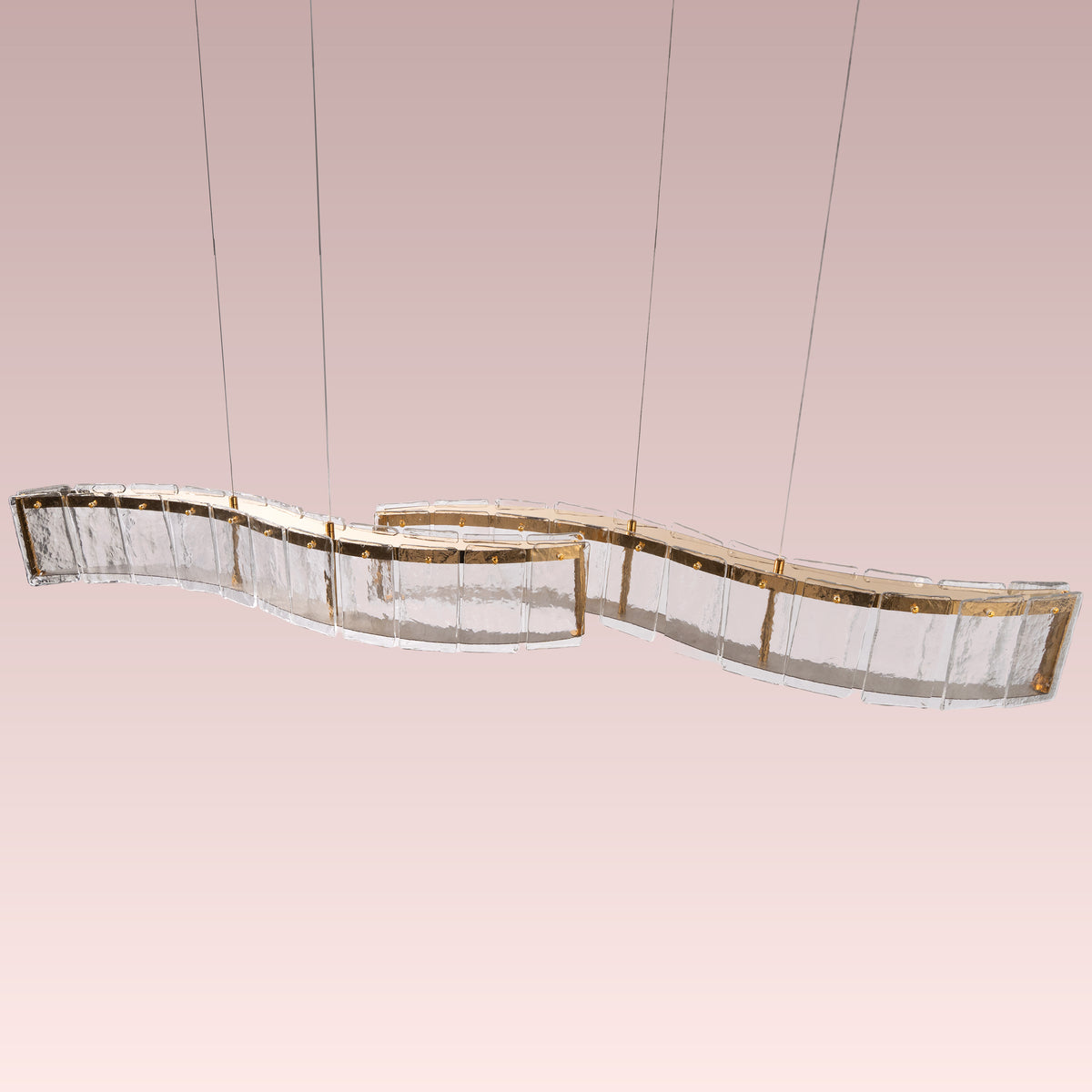 Beyond The Canvas (Gold) Chandelier