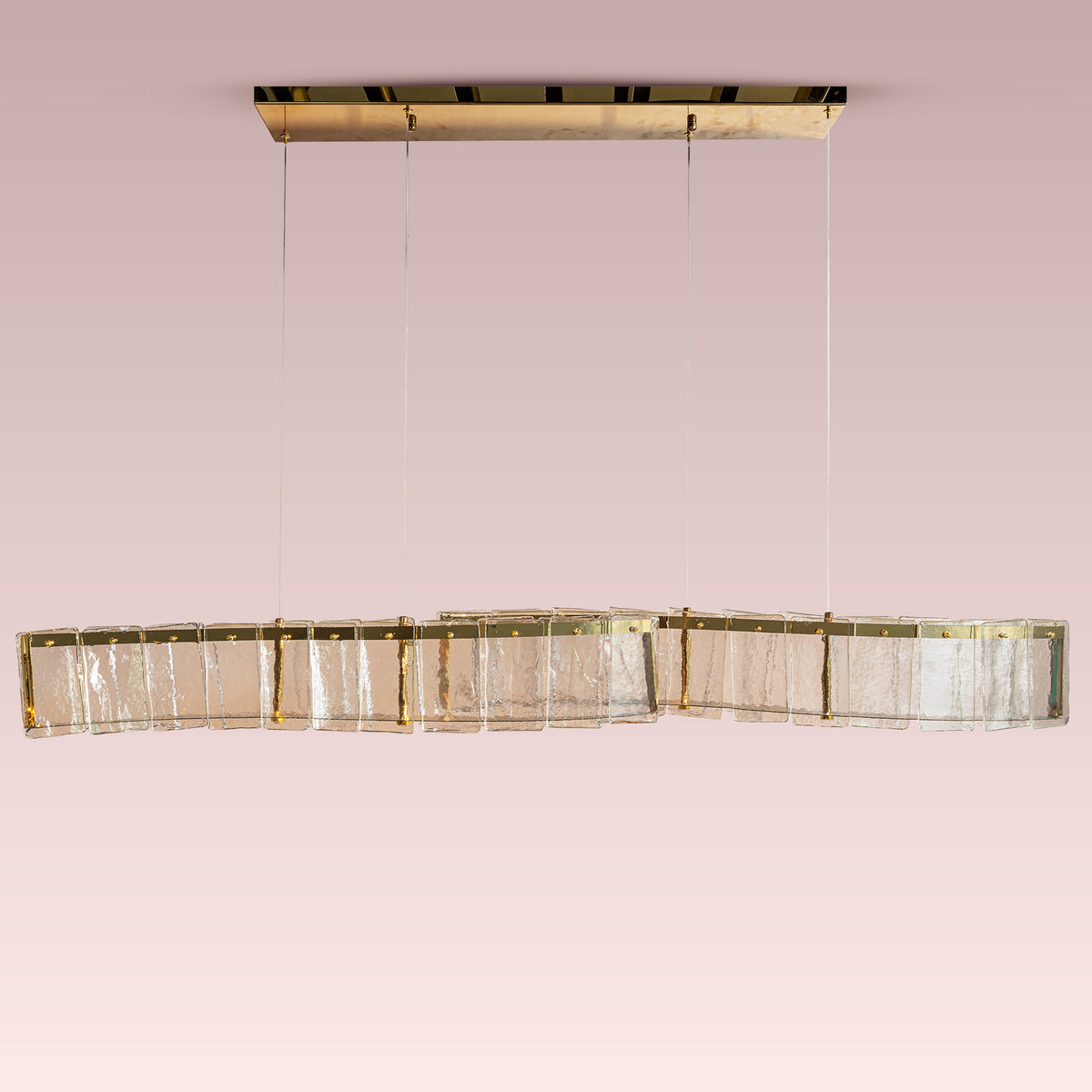 Beyond The Canvas (Gold) Chandelier
