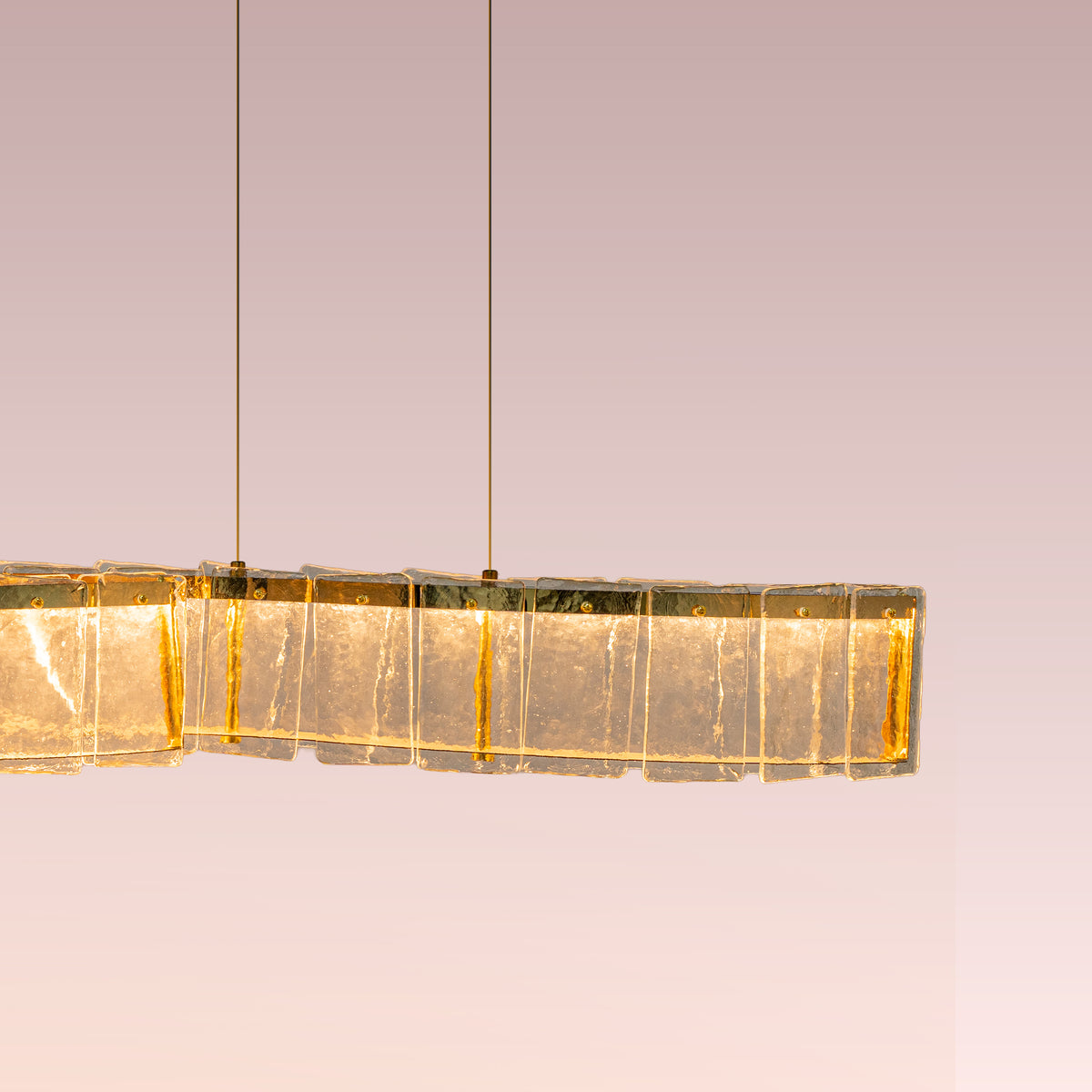 Beyond The Canvas (Gold) Chandelier