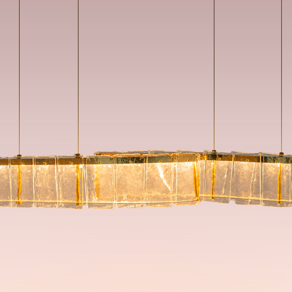 Beyond The Canvas (Gold) Chandelier