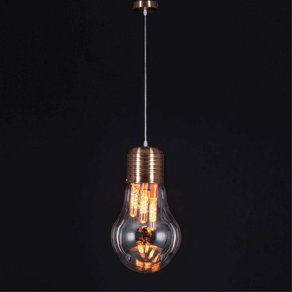 Elfin Magic (Amber) Glass Pendant Light