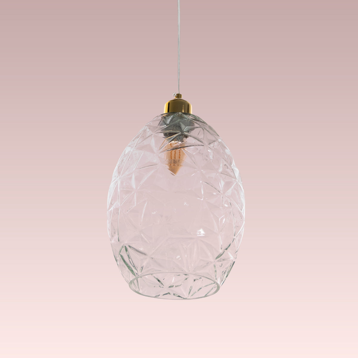 Second Glance (Clear) Glass Pendant lamp
