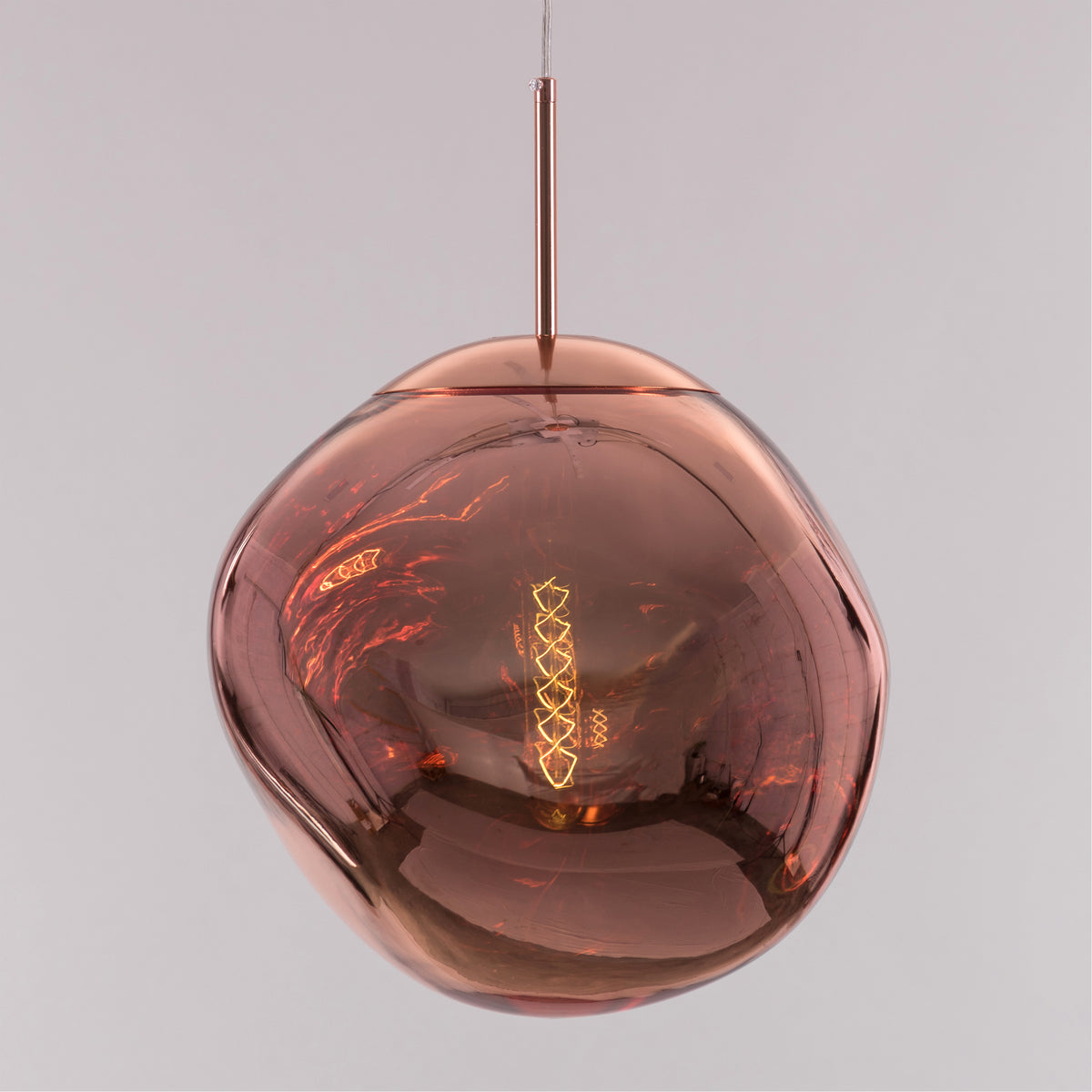 Ongoing Love (Small, Copper) Glass Pendant Light