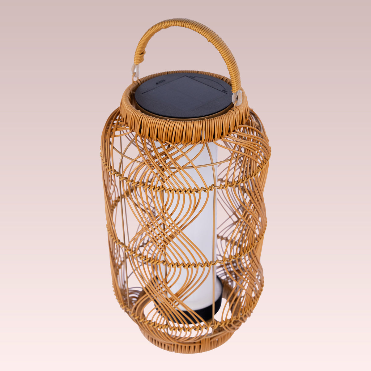 The Artisan Vault (Medium, Solar Powered-Rechargeable) Outdoor floor lamp