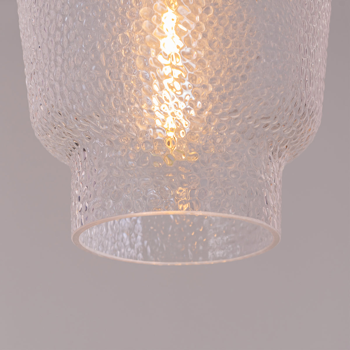 Take Me Traveling (Long) Bubble Glass Pendant Light