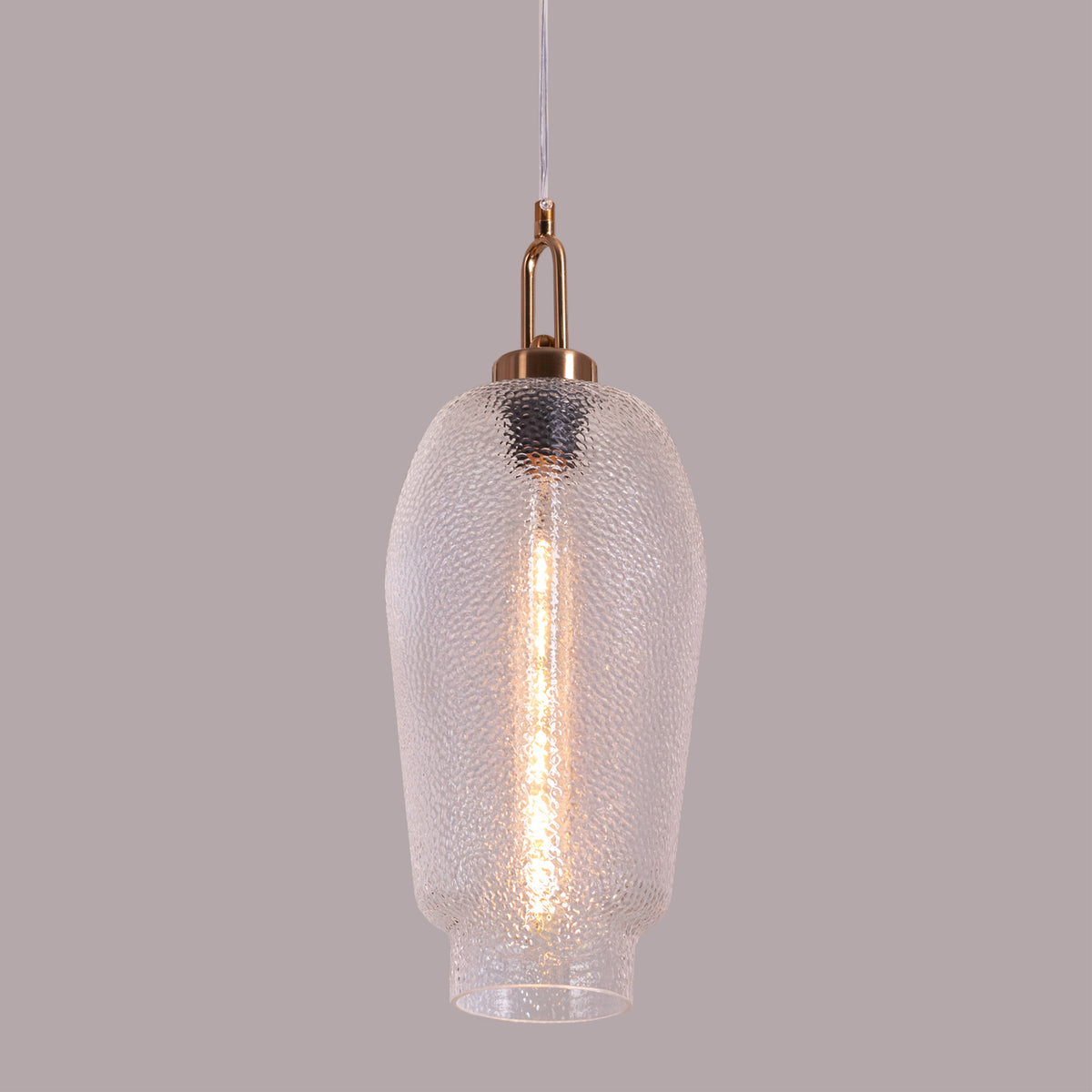 Take Me Traveling (Long) Bubble Glass Pendant Light