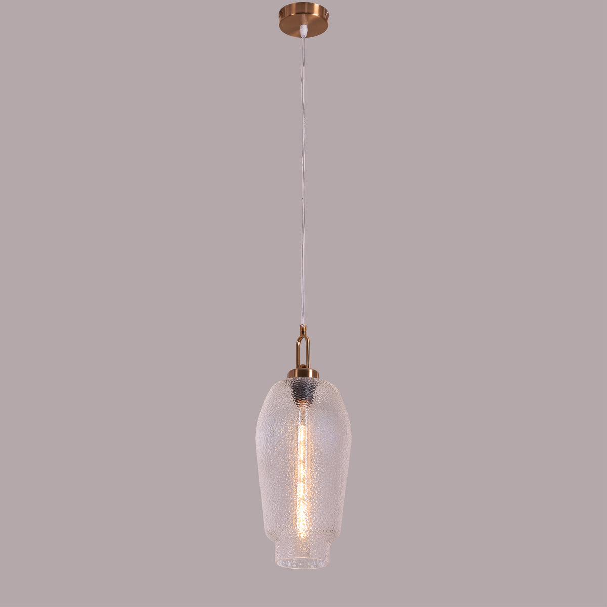 Take Me Traveling (Long) Bubble Glass Pendant Light
