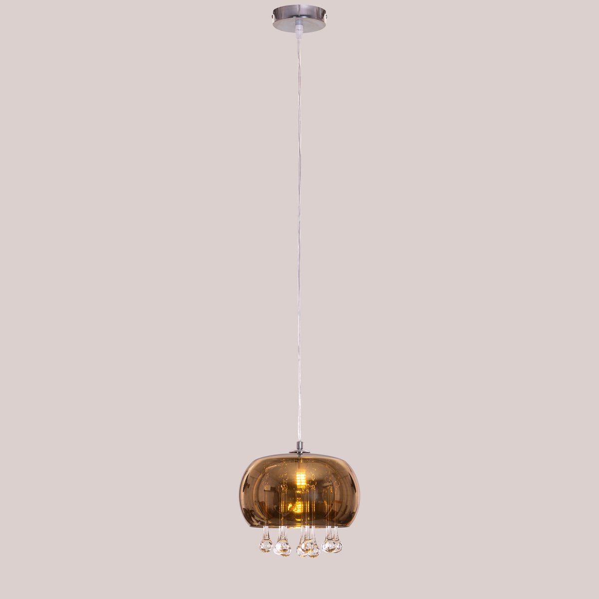 Enchanted (Small, Gold) Crystal Chandelier