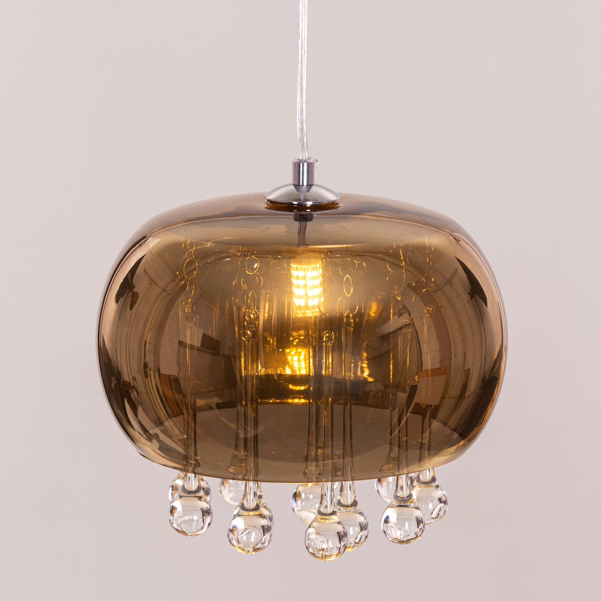 Enchanted (Small, Gold) Crystal Chandelier