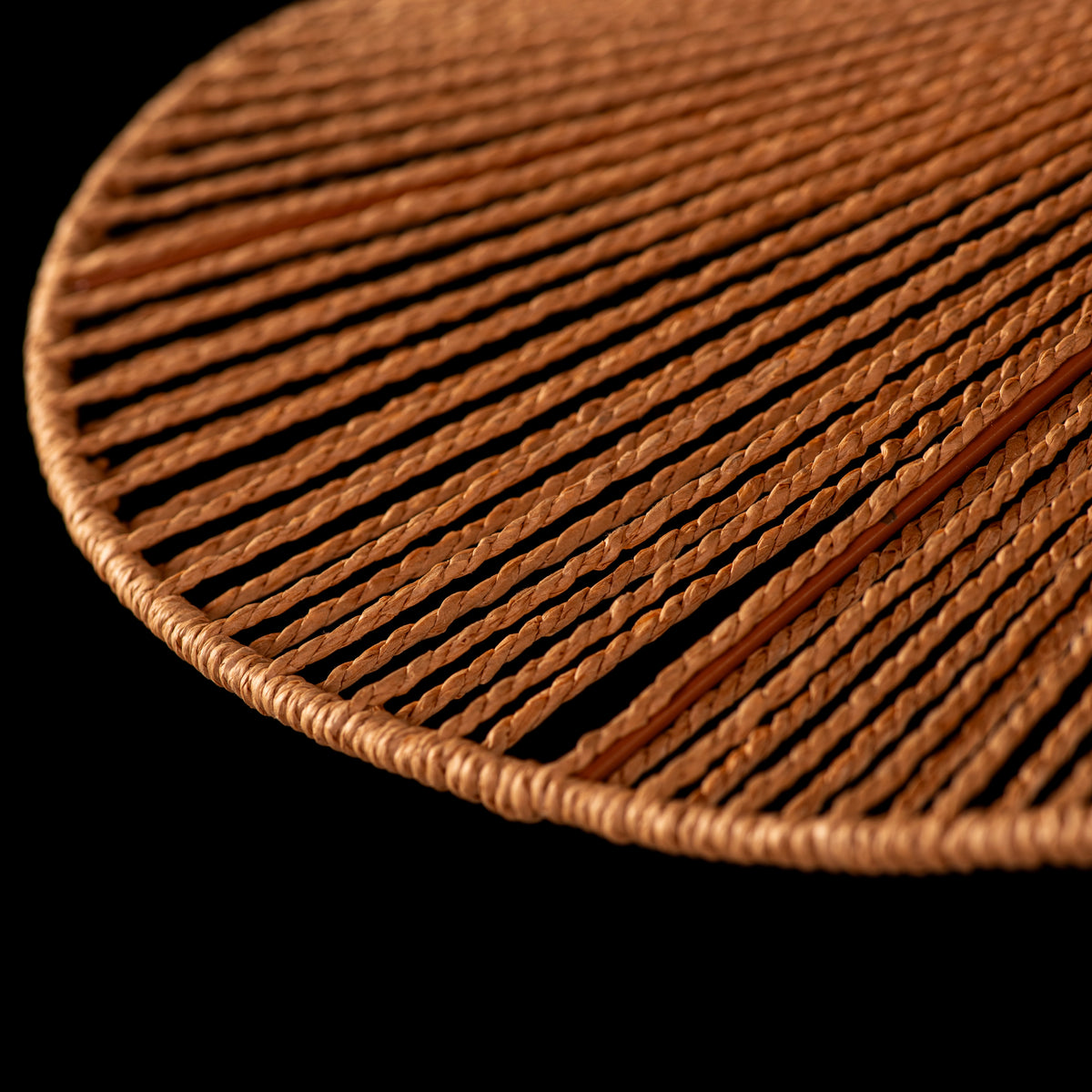 Sardinia Sun (Brown) Rattan Pendant Light