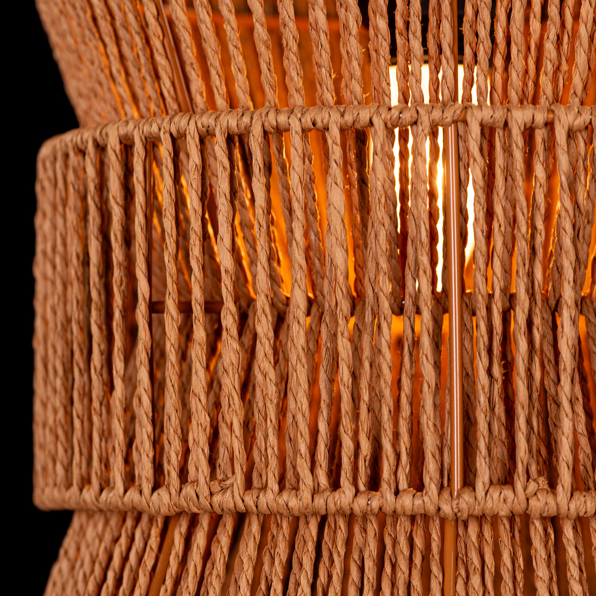 Harbour Haze (Brown) Rattan Pendant Light