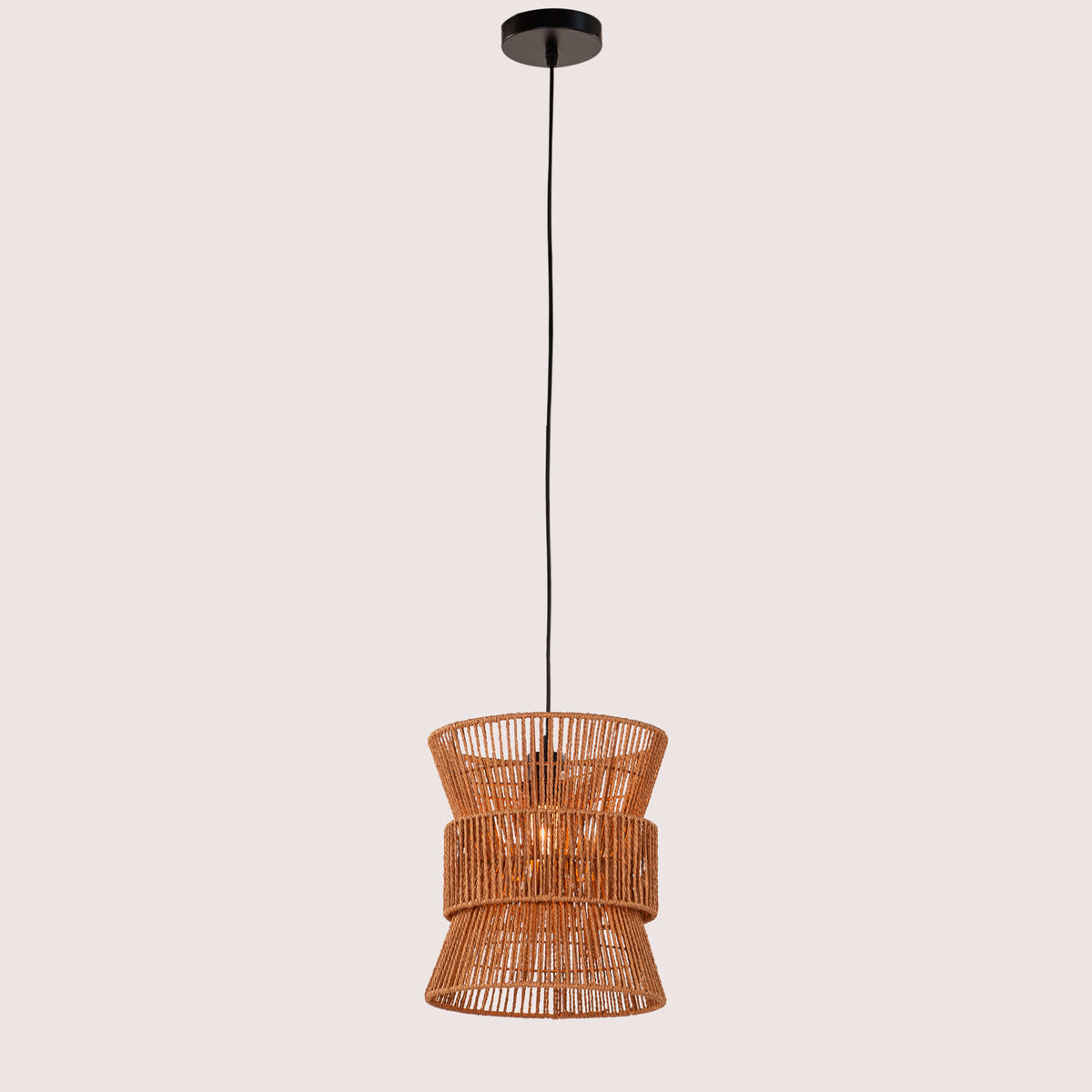 Harbour Haze (Brown) Rattan Pendant Light