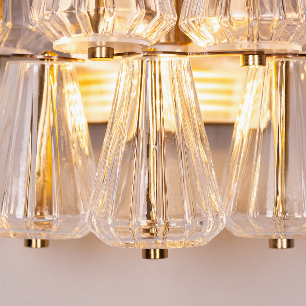 Light Rain (Gold) Glass Wall Light