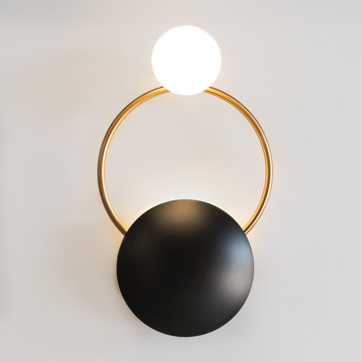 Dot Spot (Gold) Wall Light