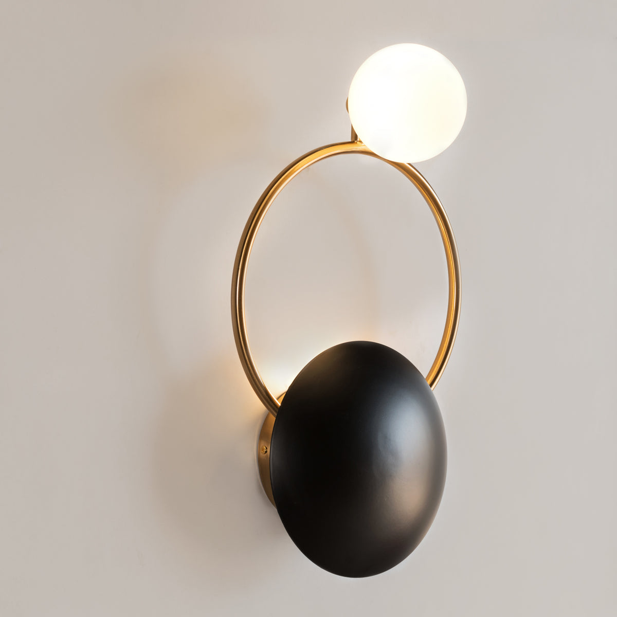 Dot Spot (Gold) Wall Light