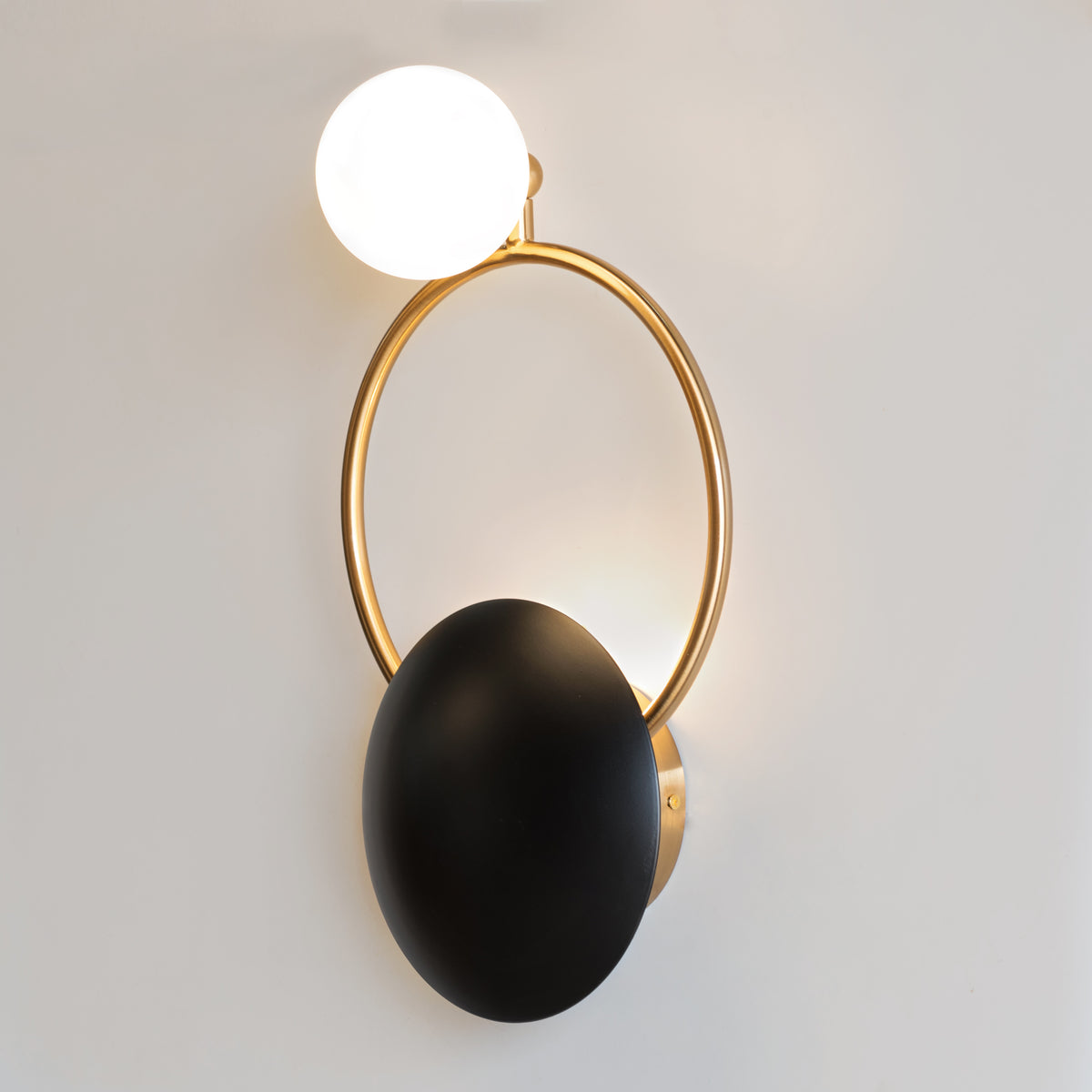 Dot Spot (Gold) Wall Light