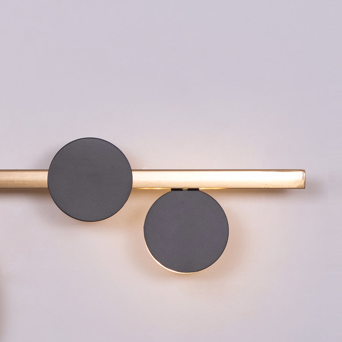Polka Perfect (Gold, Built-In LED) Wall Light