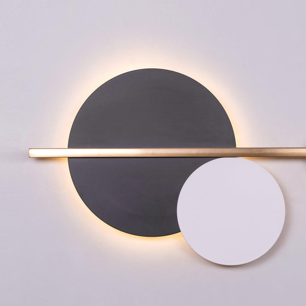 Polka Perfect (Gold, Built-In LED) Wall Light