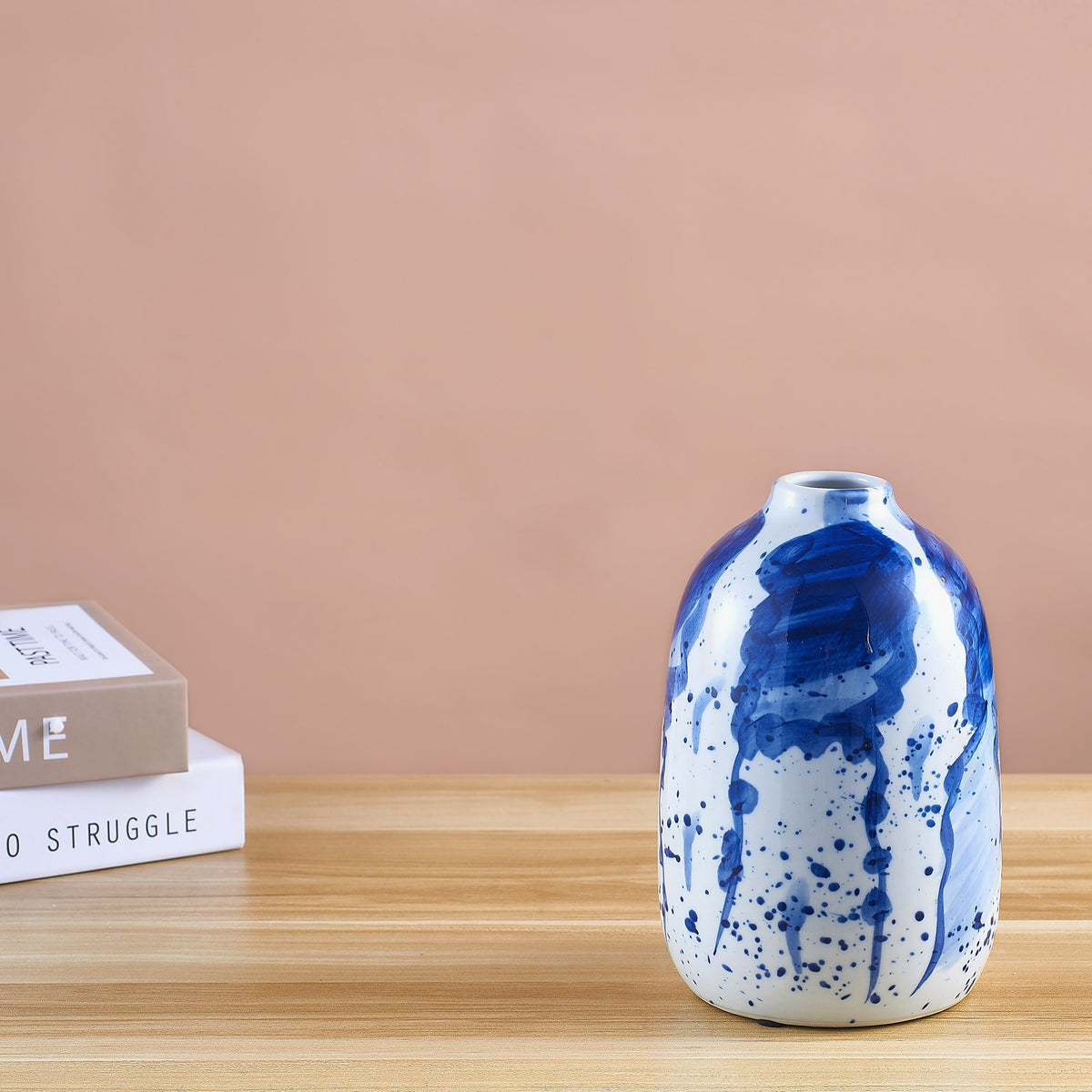 Day At The Beach (White/Blue) Ceramic