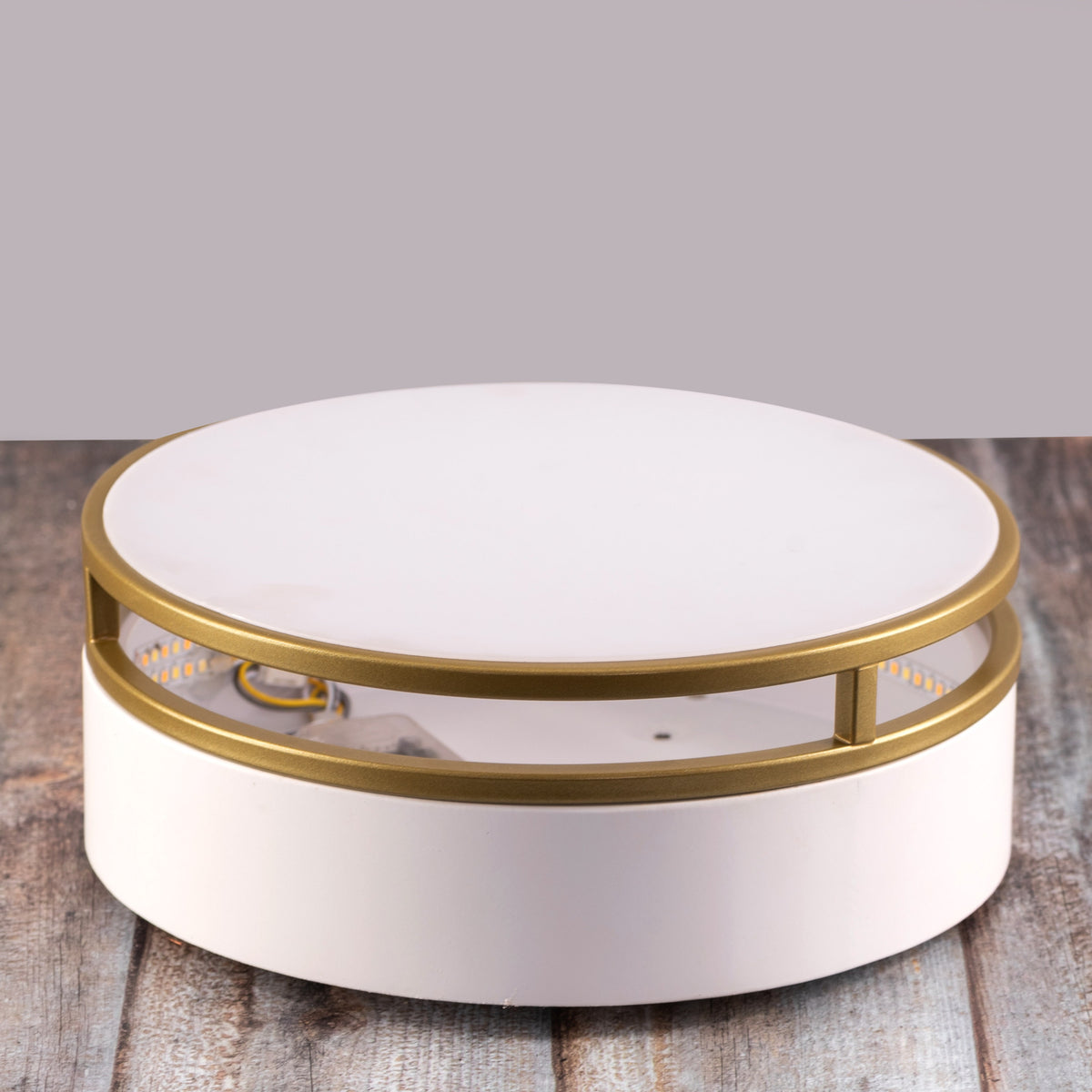 Want You Around (Round, White, Built-In LED) Ceiling Light