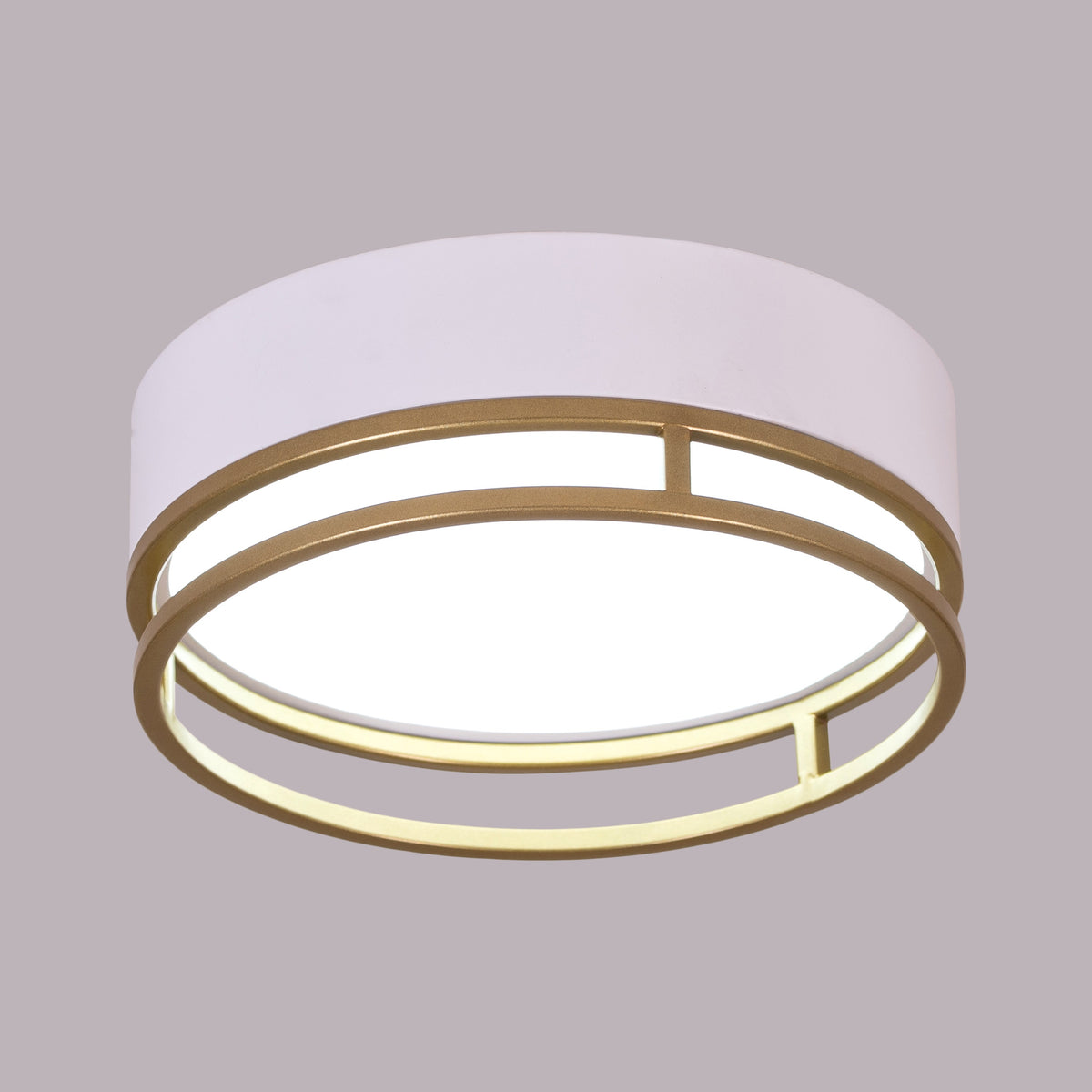 Want You Around (Round, White, Built-In LED) Ceiling Light