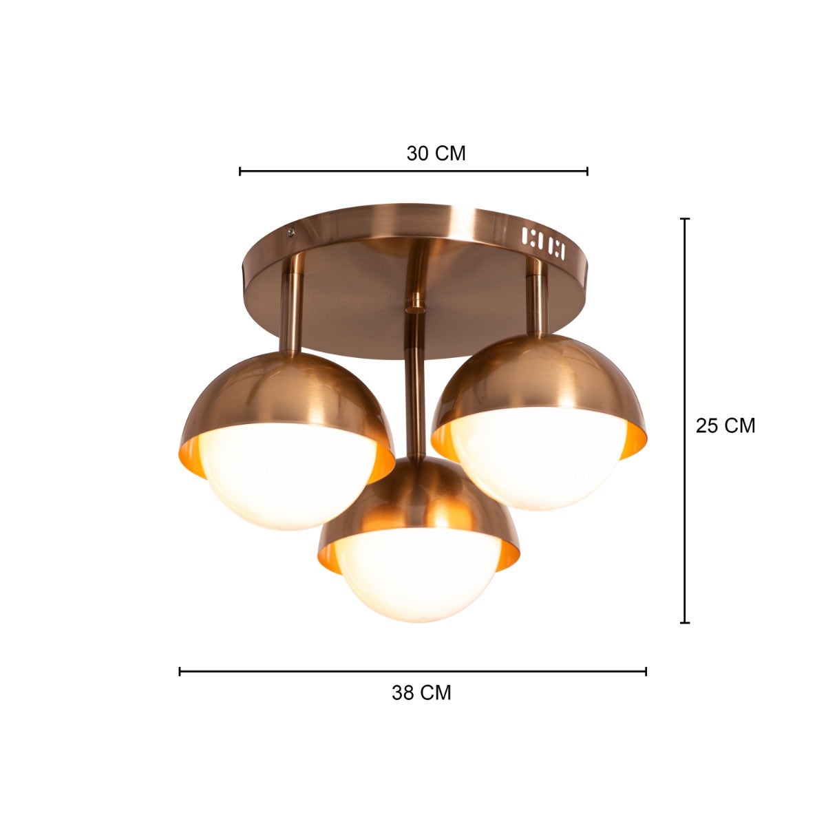 Party Favor (Small, Gold) Ceiling Light