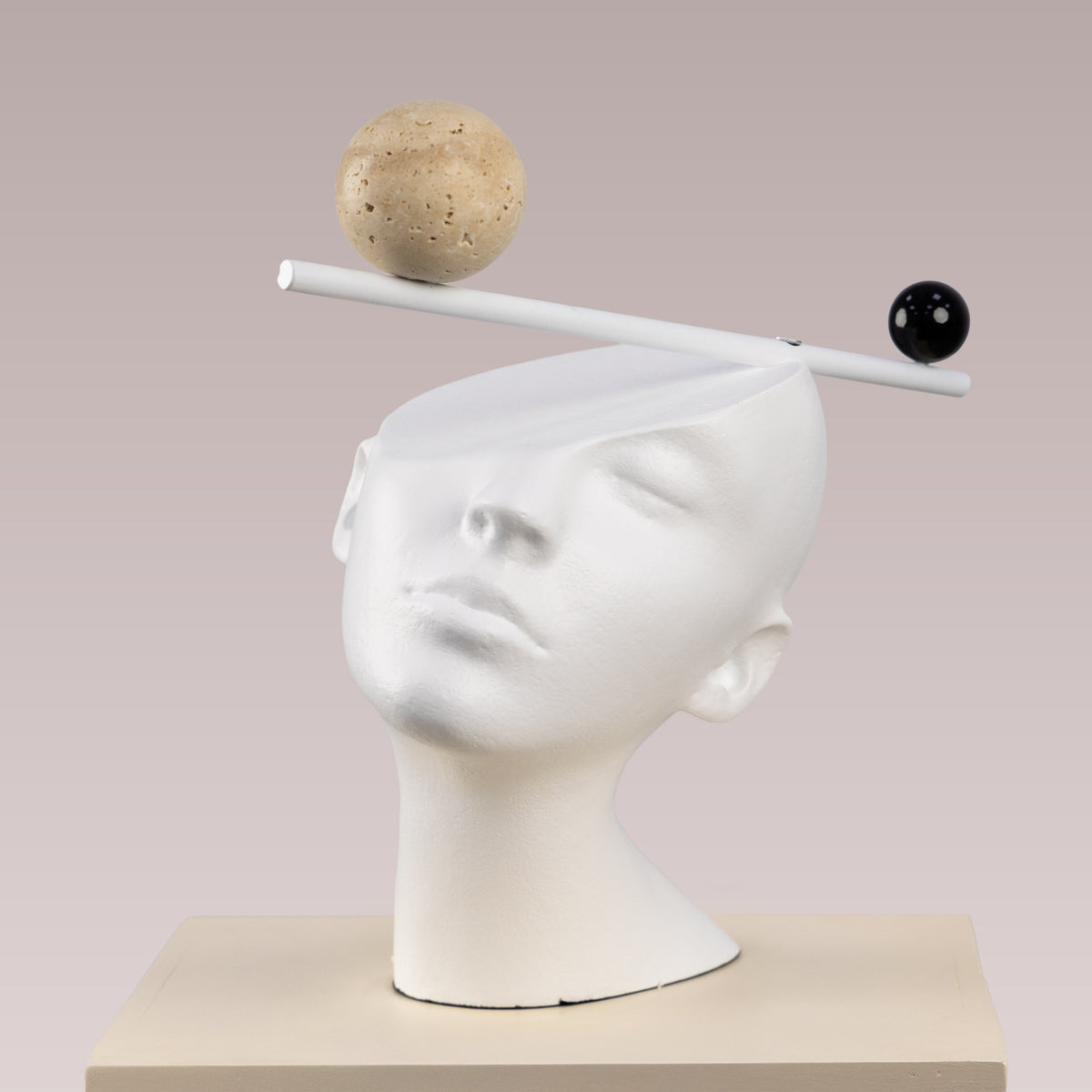 Balance of Thought (White) Home Decor