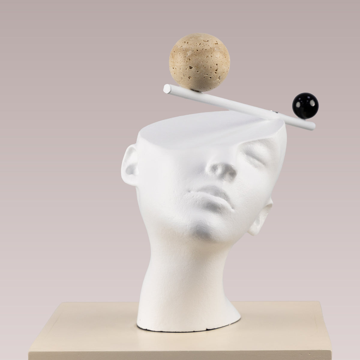 Balance of Thought (White) Home Decor