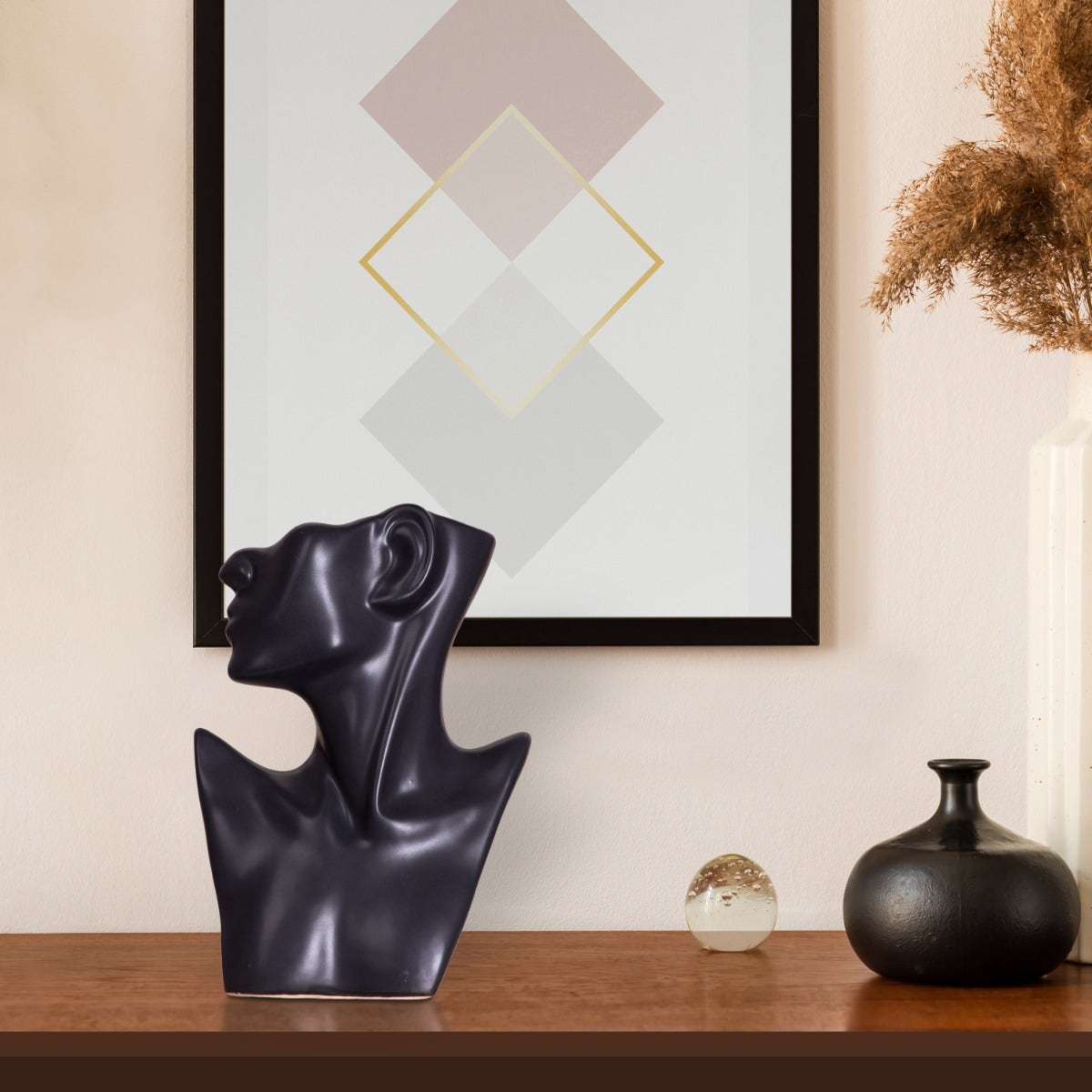 Wishful (Black) Resin Home Decor