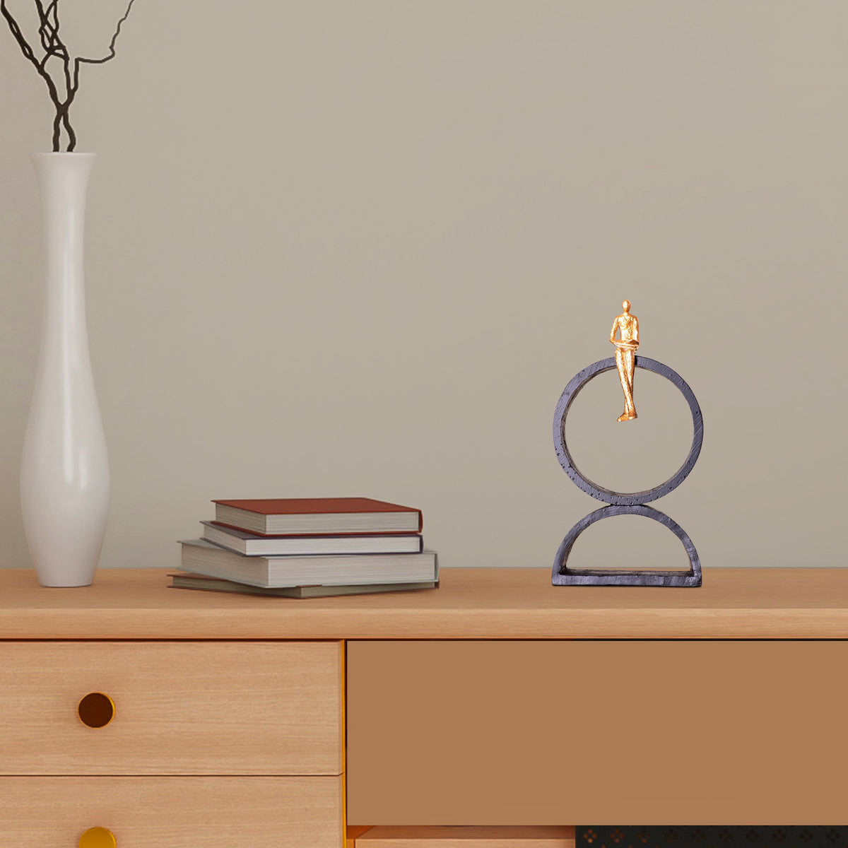 Close Yet Afar (Black/Gold) Home Decor