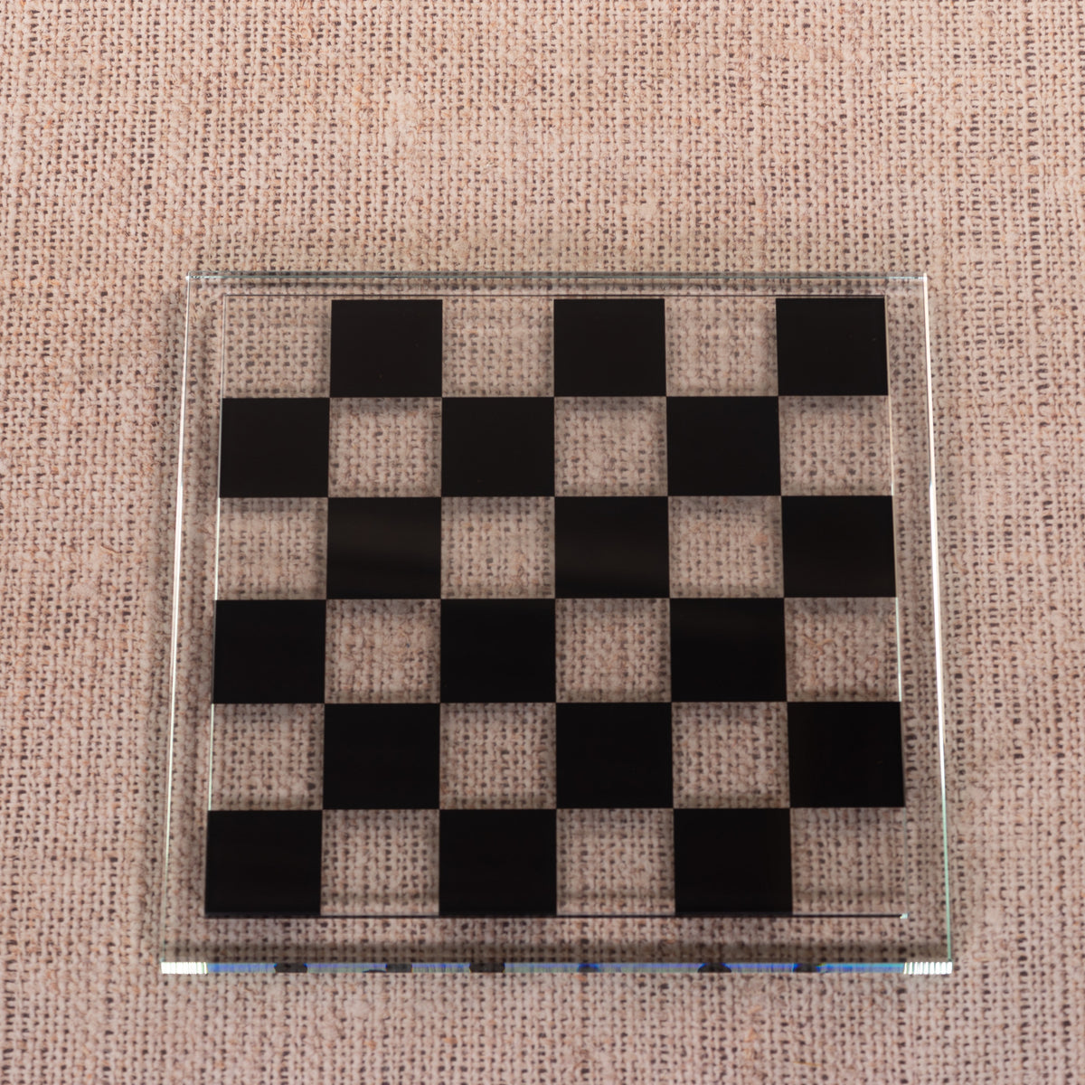 Making Moves (Clear, Black) Glass Home Decor