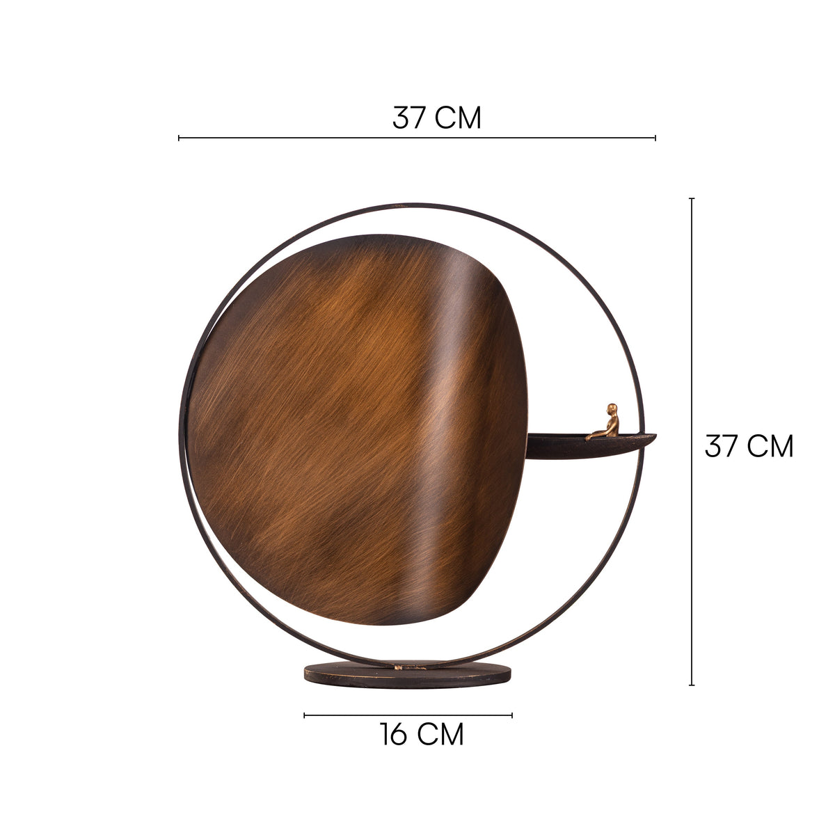 Remembering Tomorrow (Brown, Gold) Home Decor