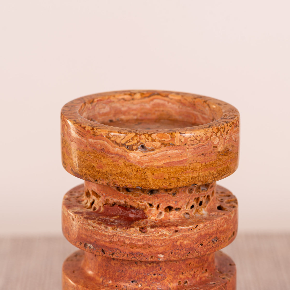 Layered Rust (Red, Large) Home Decor