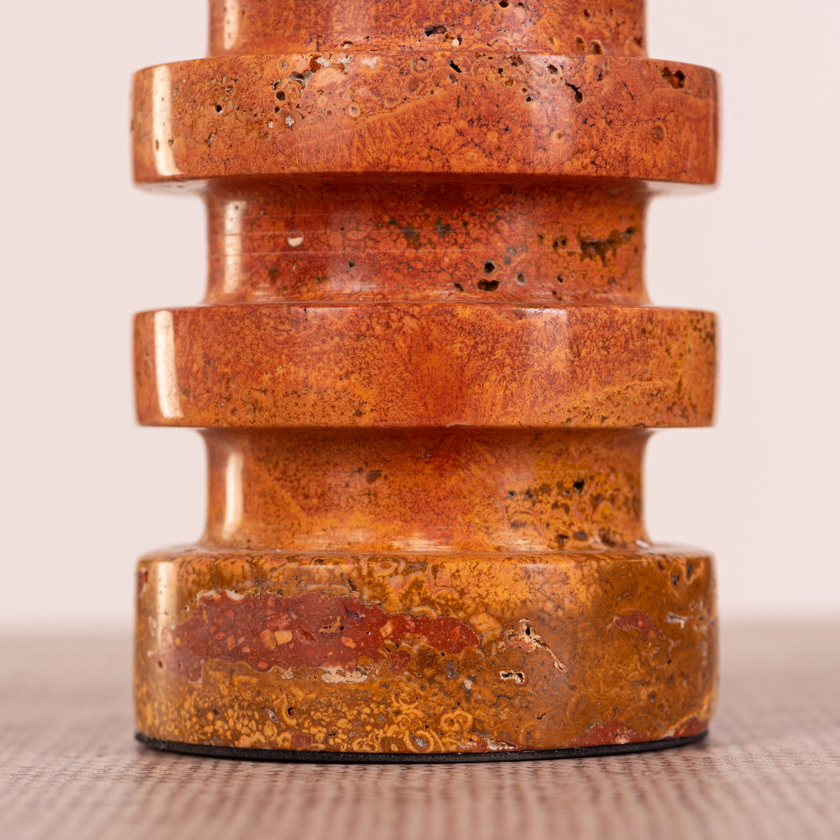 Layered Rust (Red, Large) Home Decor