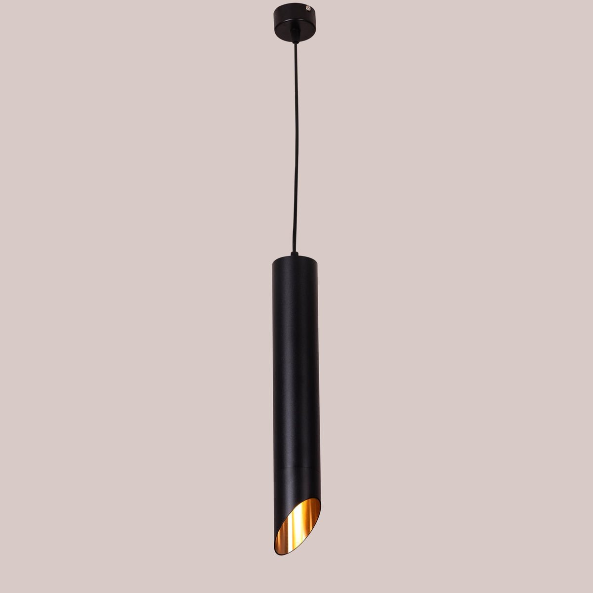 Aura- 3W Black Large (3000K) LED Designer Series Pendants (DL01-10079)
